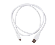 GEMBIRD Kabel USB Micro AM-MBM5P 1m White CCP-MUSB2-AMBM-W-1M - 209213 - zdjęcie 1